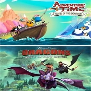 Adventure Time Pirates of the Enchiridion and DreamWorks Dragons Dawn of New Riders Bundle Xbox One