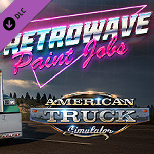 American Truck Simulator Retrowave Paint Jobs Pack Pc