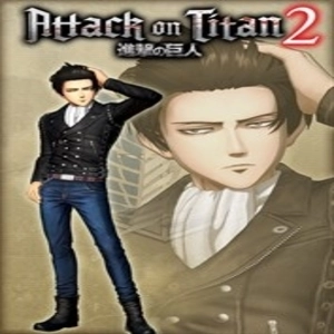 Attack on Titan 2 Additional Levi Costume Leather Jacket Outfit Playstation 4