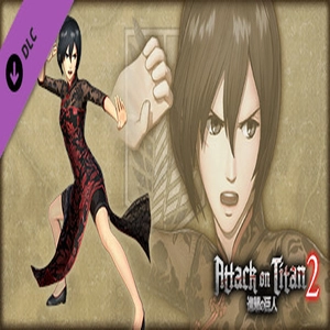 Attack on Titan 2 Additional Mikasa Costume Chinese Dress Outfit