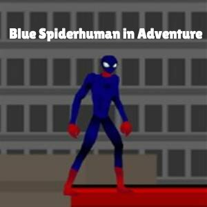 Blue Spiderhuman in Adventure Xbox Series X