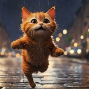 Cat in Rain Xbox One