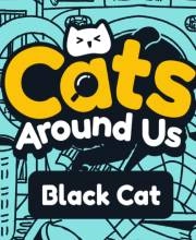 Cats Around Us Black Cat Pc