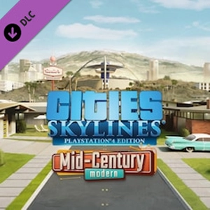 Cities Skylines Mid-Century Modern Content Creator Pack Playstation 5