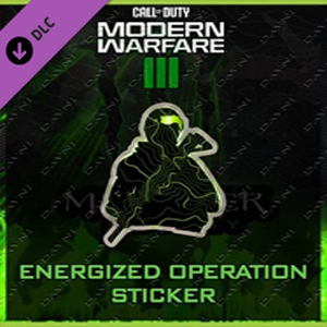 COD MW3 Energized Operation Sticker Xbox Series X