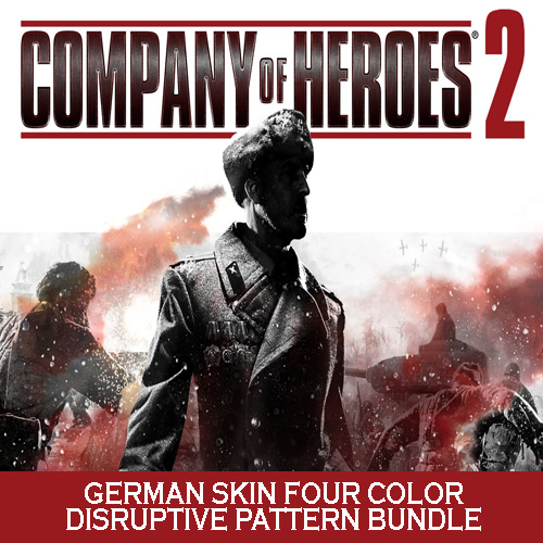 Comprar Company of Heroes 2 German Skin Four Color Disruptive Pattern Bundle CD Key Comparar Preços