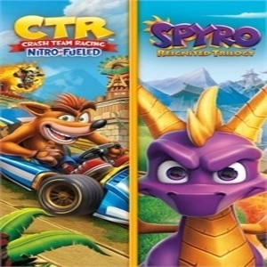 Crash Team Racing Nitro-Fueled Plus Spyro Game Bundle Xbox One