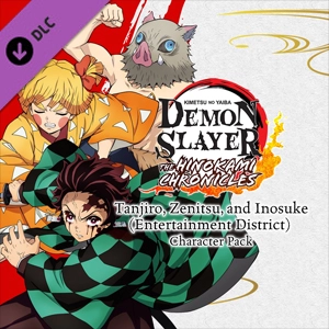 Demon SlayerKimetsu no Yaiba Tanjiro, Zenitsu, and Inosuke Character Pack Switch