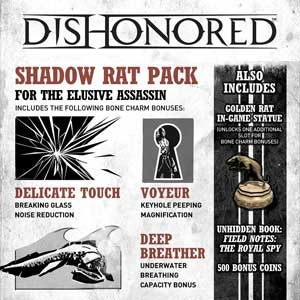 Dishonored Shadow Rat Pack