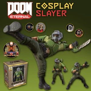 Comprar DOOM Eternal Cosplay Slayer Master Collection Cosmetic Pack Xbox One Barato Comparar Preços