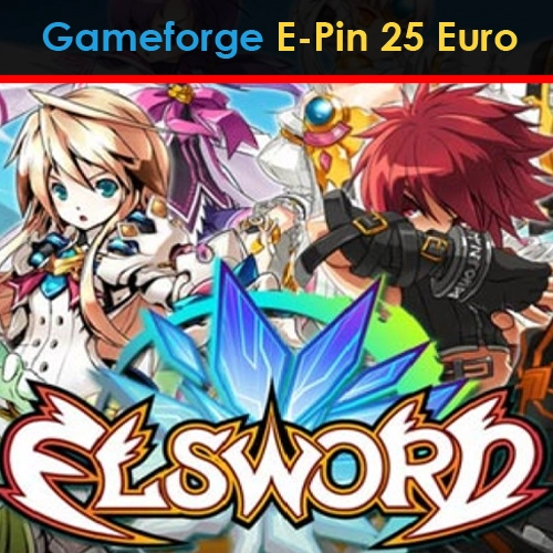 Elsword Gameforge E-Pin 25 Euro Pc