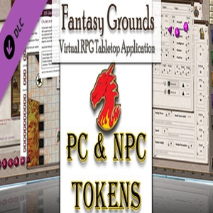 Fantasy Grounds Gaming Tokens and Portraits Pack 3 PC’s and NPCs