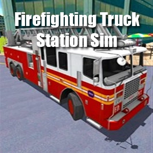 Firefighting Truck Station Sim Pc