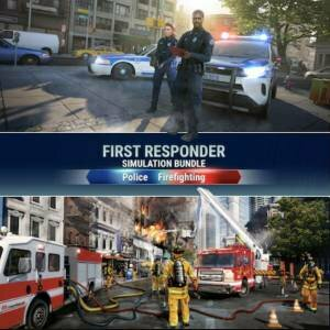 First Responder Simulation Bundle Police Firefighting Xbox One