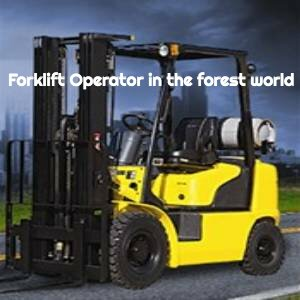 Forklift Operator in the forest world Pc