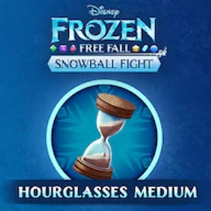 Frozen Free Fall Snowball Fight Medium Pack of Hourglasses