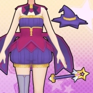 Gal*Gun Double Peace Bewitching Sorceress Costume Set Playstation 4