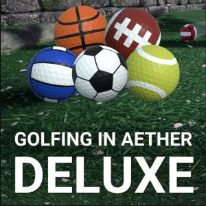 Golfing in Aether Deluxe Upgrade Switch