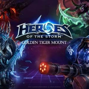 Heroes of the Storm Golden Tiger Mount
