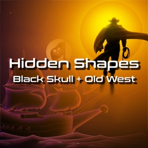 Hidden Shapes Black Skull + Old West Playstation 5