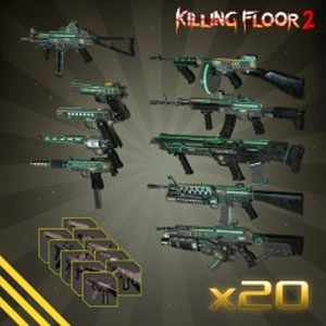 Killing Floor 2 Jaeger MKII Weapon Skin Bundle Pack Playstation 4