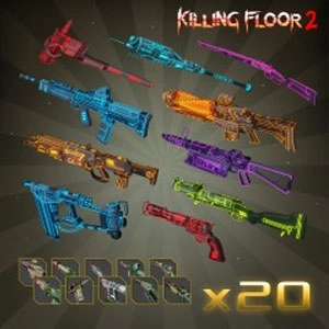 Killing Floor 2 Neon MKVI Weapon Skin Bundle Pack Playstation 4