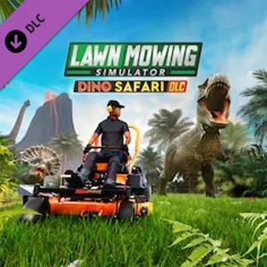 Lawn Mowing Simulator Dino Safari Switch