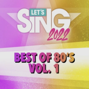 Let’s Sing 2022 Best of 80’s Vol. 1 Song Pack Playstation 5