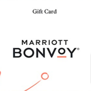 Marriot Bonvoy Gift Card Pc