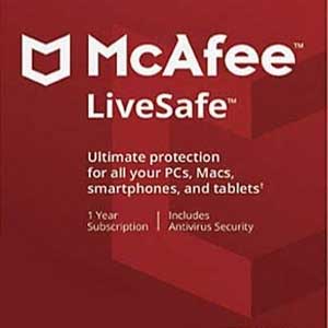 Comprar McAfee LiveSafe 2021 CD Key Comparar os preços