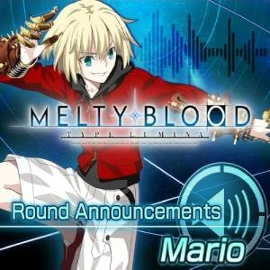 MELTY BLOOD TYPE LUMINA Mario Round Announcements Playstation 4