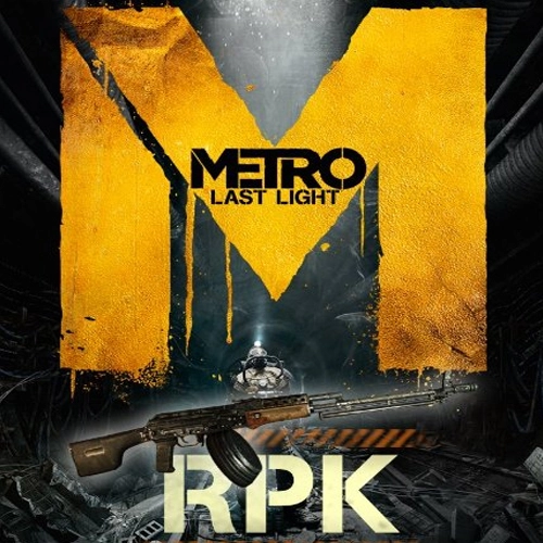 Metro Last Light RPK Weapon Pc
