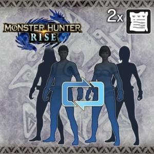 Monster Hunter Rise Two Character Edit Vouchers