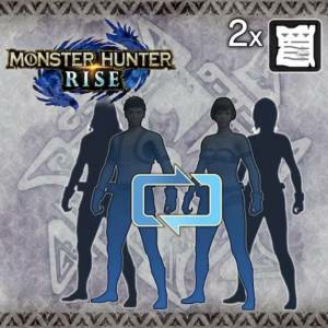 Monster Hunter Rise Two Character Edit Vouchers Xbox One