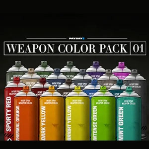 PAYDAY 2 Weapon Color Pack 1 Pc