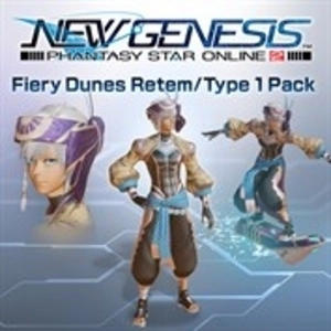 Phantasy Star Online 2 New Genesis Fiery Dunes Retem Type 1 Pack Xbox One