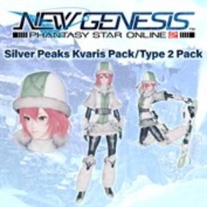 Phantasy Star Online 2 New Genesis Silver Peaks Kvaris Pack Type 2 Pack Pc