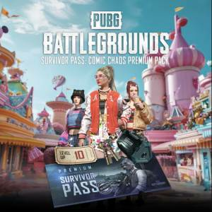 PUBG Survivor Pass Comic Chaos Premium Pack Xbox One