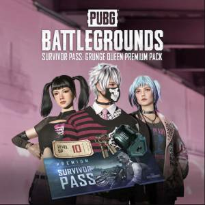 PUBG Survivor Pass Grunge Queen Premium Pack Playstation 4