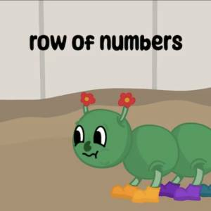 Row of numbers Playstation 4