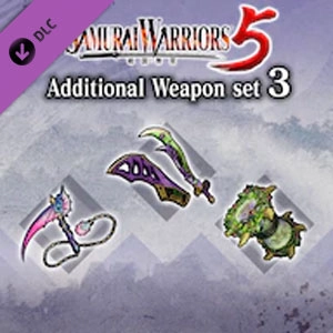 SAMURAI WARRIORS 5 Additional Weapon set 3 Pc