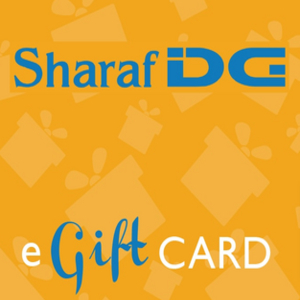 Vale Presente Sharaf DG Gift Card Compare os preços