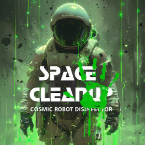 Space CleanUp Cosmic Robot Disinfector Switch