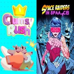 Space Raiders in Space + Clumsy Rush Pc