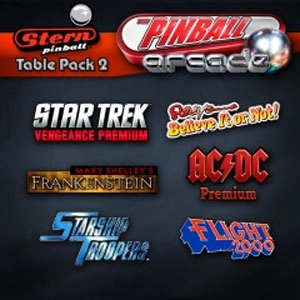The Pinball Arcade Stern Table Pack 2 Pc