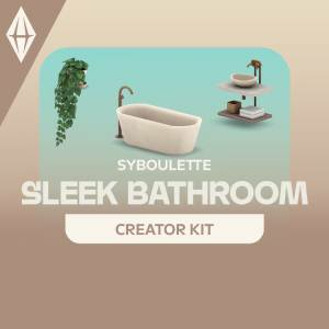 The Sims 4 Sleek Bathroom Kit Pc