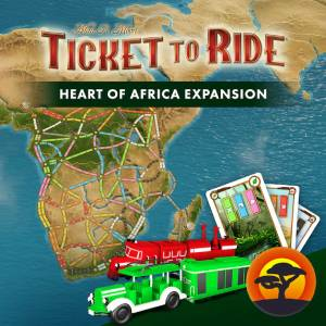 Ticket to Ride Heart of Africa Expansion Playstation 4