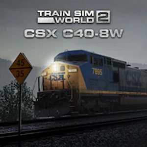 Train Sim World 2 CSX C40-8W Pc