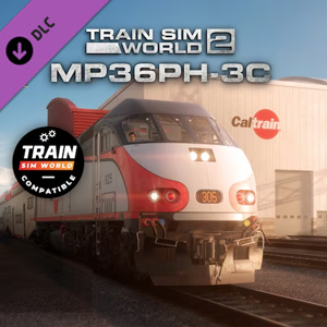 Train Sim World 4 Compatible Caltrain MP36PH-3C Baby Bullet Xbox Series X