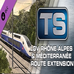 Train Simulator LGV Rhone Alpes and Mediterranee Route Extension Add On
